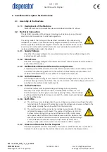 Preview for 13 page of disperator EXCELLENT 550A-GKF Series User Manual