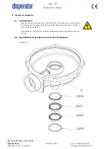 Preview for 18 page of disperator EXCELLENT 550A-GKF Series User Manual