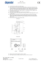 Preview for 29 page of disperator EXCELLENT 550A-GKF Series User Manual