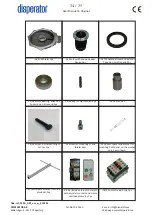 Preview for 34 page of disperator EXCELLENT 550A-GKF Series User Manual