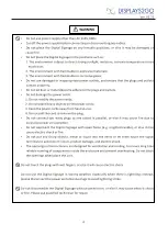 Preview for 4 page of Displays2go DGLCDPEDWH User Manual