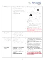 Preview for 27 page of Displays2go DGLCDPEDWH User Manual