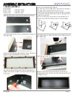 Preview for 3 page of Displays2go FRCHVWBK Assembly Instructions Manual