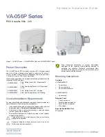 Distech Controls VA-056P Series Hardware Installation Manual preview