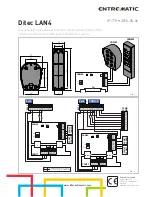 DITEC LAN4T Installation Manual preview