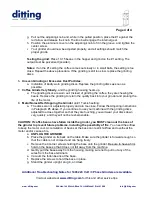 Preview for 4 page of DITTING 1203 Series Service Tips Manual