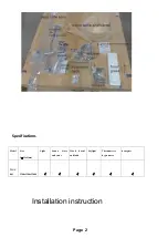 Preview for 2 page of DittNyeBad WG-U881 R Installation Instructions Manual