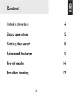 Preview for 3 page of Division-Furtive 40 Operating Instructions Manual