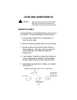 Preview for 34 page of Dixon 12881-106 Safety Instructions & Operator'S Manual