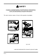 Preview for 4 page of Dixon 1999 ZTR 4515B Operator'S Manual