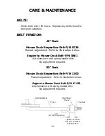 Preview for 34 page of Dixon 2004 RAM Series Operator'S Manual