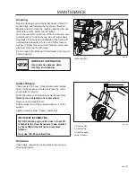 Preview for 47 page of Dixon 965871801 Operator'S Manual