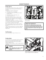 Preview for 37 page of Dixon 966985401 Operator'S Manual