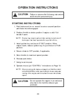 Preview for 24 page of Dixon 968999564 Safety And Operating Manual