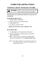 Preview for 26 page of Dixon 968999564 Safety And Operating Manual