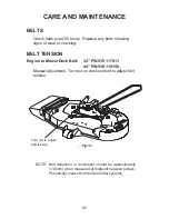 Preview for 37 page of Dixon 968999564 Safety And Operating Manual