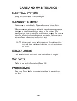 Preview for 46 page of Dixon 968999564 Safety And Operating Manual