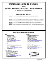 Preview for 5 page of Dixon BAYCO 4040RD Installation & Operating Instructions Manual