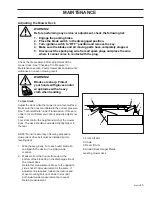 Preview for 45 page of Dixon BLACK BEAR 34/ 968999564 Operator'S Manual