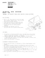 Dixon BLOUNT 3O4 Technical Data Brochure preview