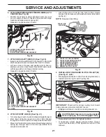 Preview for 21 page of Dixon D26KH54 Operator'S Manual