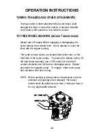 Preview for 32 page of Dixon Grizzly ZTR Safety Instructions & Operator'S Manual