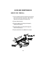 Preview for 45 page of Dixon Kodiak Diesel Safety Instructions And Operator'S Manual