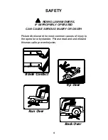 Preview for 4 page of Dixon Operator's Manual electric lawn mower Grizzly 2005 Safety And Operating Manual