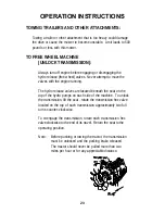 Preview for 23 page of Dixon Operator's Manual electric lawn mower Grizzly 2005 Safety And Operating Manual