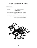 Preview for 36 page of Dixon Operator's Manual electric lawn mower Grizzly 2005 Safety And Operating Manual