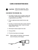 Preview for 38 page of Dixon Operator's Manual electric lawn mower Grizzly 2005 Safety And Operating Manual