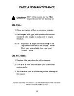 Preview for 39 page of Dixon Operator's Manual electric lawn mower Grizzly 2005 Safety And Operating Manual