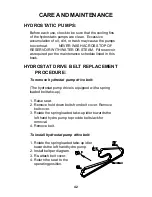 Preview for 42 page of Dixon Operator's Manual electric lawn mower Grizzly 2005 Safety And Operating Manual