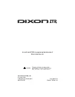 Preview for 48 page of Dixon SpeedZTR 30 ZTR Safety Instructions And Operator'S Manual