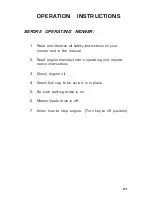 Preview for 21 page of Dixon ZEETER 2003 ZTR Operator'S Manual