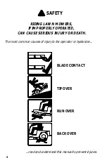 Preview for 4 page of Dixon Zeeter Classic ZTR 2002 Operator'S Manual