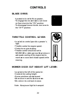 Preview for 22 page of Dixon Zeeter Zero-Turn Riding Mower Safety And Operation Manual