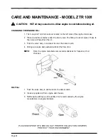 Preview for 27 page of Dixon ZTR 1001 Operator'S Manual