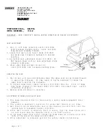 Preview for 1 page of Dixon ZTR 312 Technical Data Manual