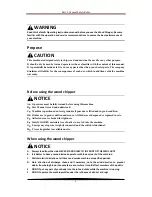 Preview for 4 page of DK2 Power OPC505AE Safety And Operation Instructions