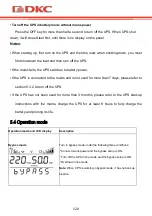 Preview for 122 page of DKC SMALLR1 User Manual