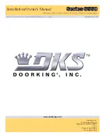 Preview for 42 page of DKS Series 6550 Installation & Owner'S Manual