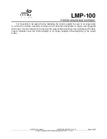 Preview for 31 page of DLG LMP-100 User Manual