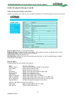 Preview for 18 page of DLP vivitek DU8090Z Remote Communicaton Manual