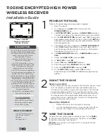 DMP Electronics 1100XHE Installation Manual preview