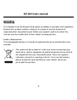 Preview for 8 page of DMTech NF-210B Manual