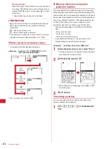 Preview for 272 page of Docomo F-05A Instruction Manual