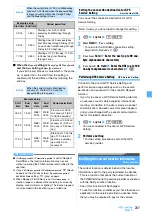 Preview for 249 page of Docomo FOMA D905I Manual