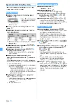 Preview for 258 page of Docomo FOMA D905I Manual