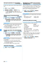 Preview for 268 page of Docomo FOMA D905I Manual